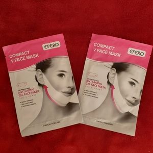 Efero Anti aging gel face mask 2x1